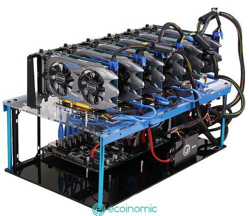 Structure of coin mining machines